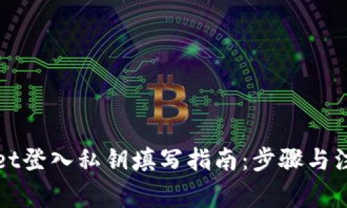 tpWallet登入私钥填写指南:步骤与注意事项