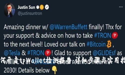 如何开启tpWallet检测报告:详细步骤与实用指南