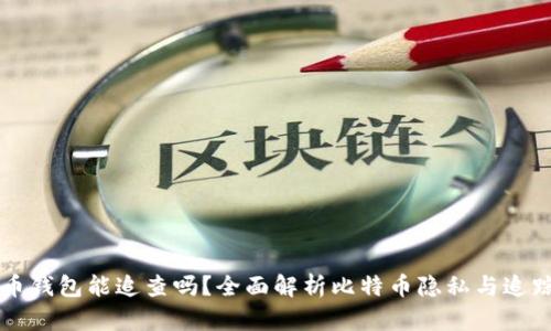 比特币钱包能追查吗？全面解析比特币隐私与追踪技术